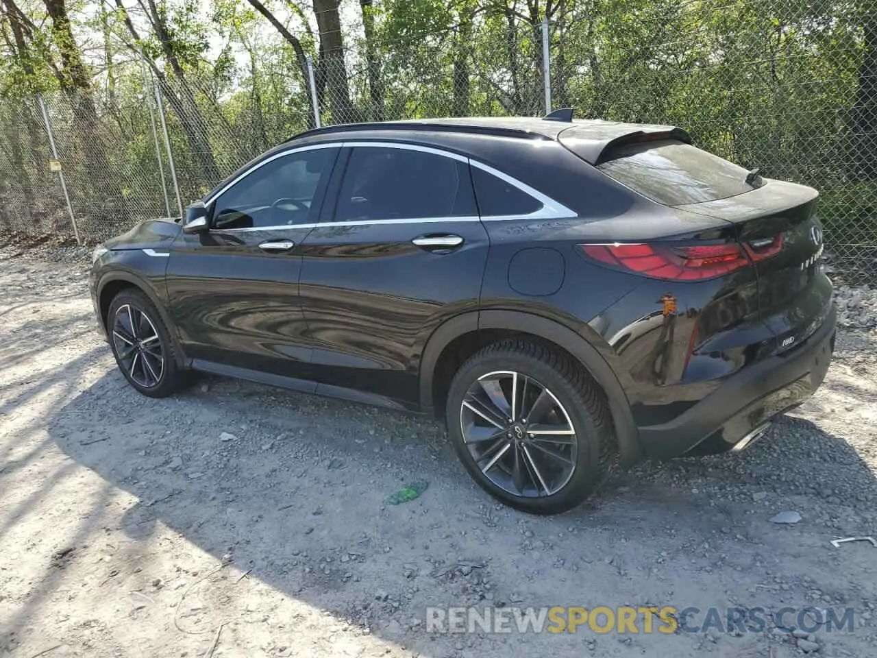 2 Photograph of a damaged car 3PCAJ5KR4PF109535 INFINITI QX55 ESSEN 2023