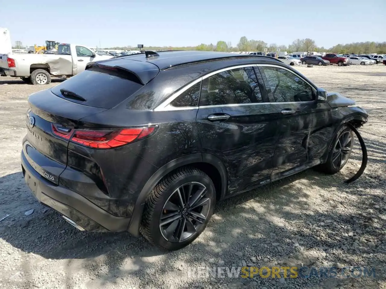 3 Photograph of a damaged car 3PCAJ5KR4PF109535 INFINITI QX55 ESSEN 2023