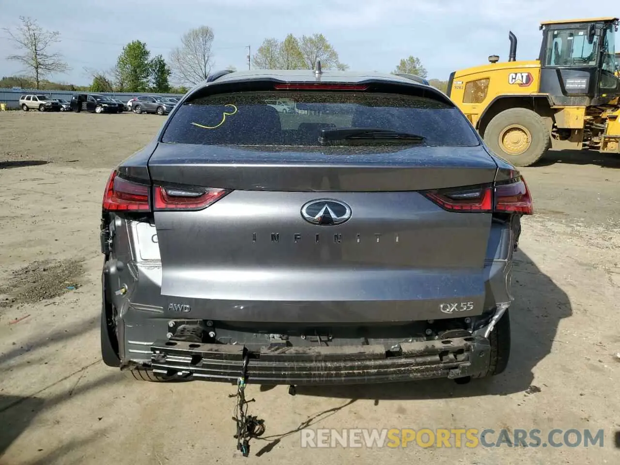 6 Photograph of a damaged car 3PCAJ5KR9PF102225 INFINITI QX55 ESSEN 2023