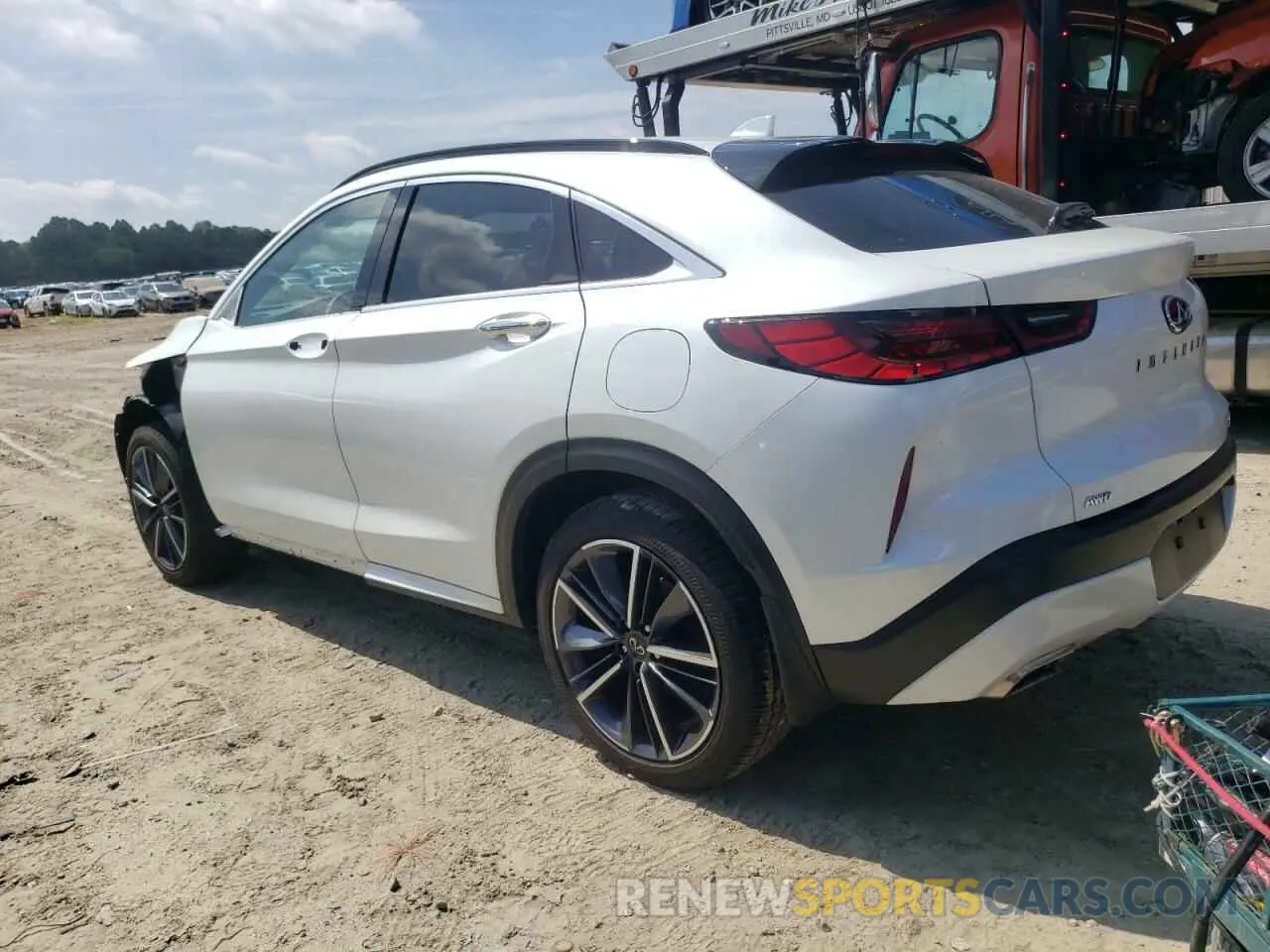 2 Photograph of a damaged car 3PCAJ5KR3RF109092 INFINITI QX55 ESSEN 2024