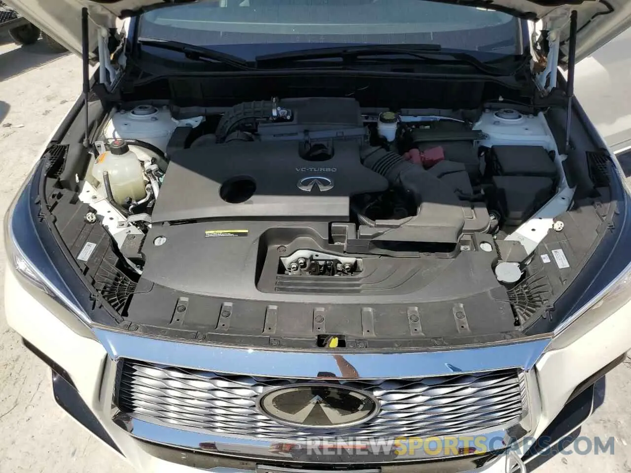 12 Photograph of a damaged car 3PCAJ5J34NF103809 INFINITI QX55 LUXE 2022