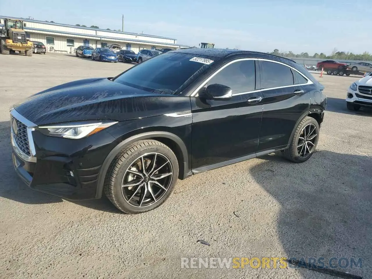 1 Photograph of a damaged car 3PCAJ5JR3PF106854 INFINITI QX55 LUXE 2023