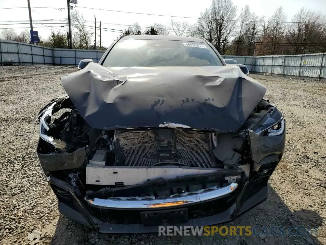 5 Photograph of a damaged car 3PCAJ5JR8PF104050 INFINITI QX55 LUXE 2023