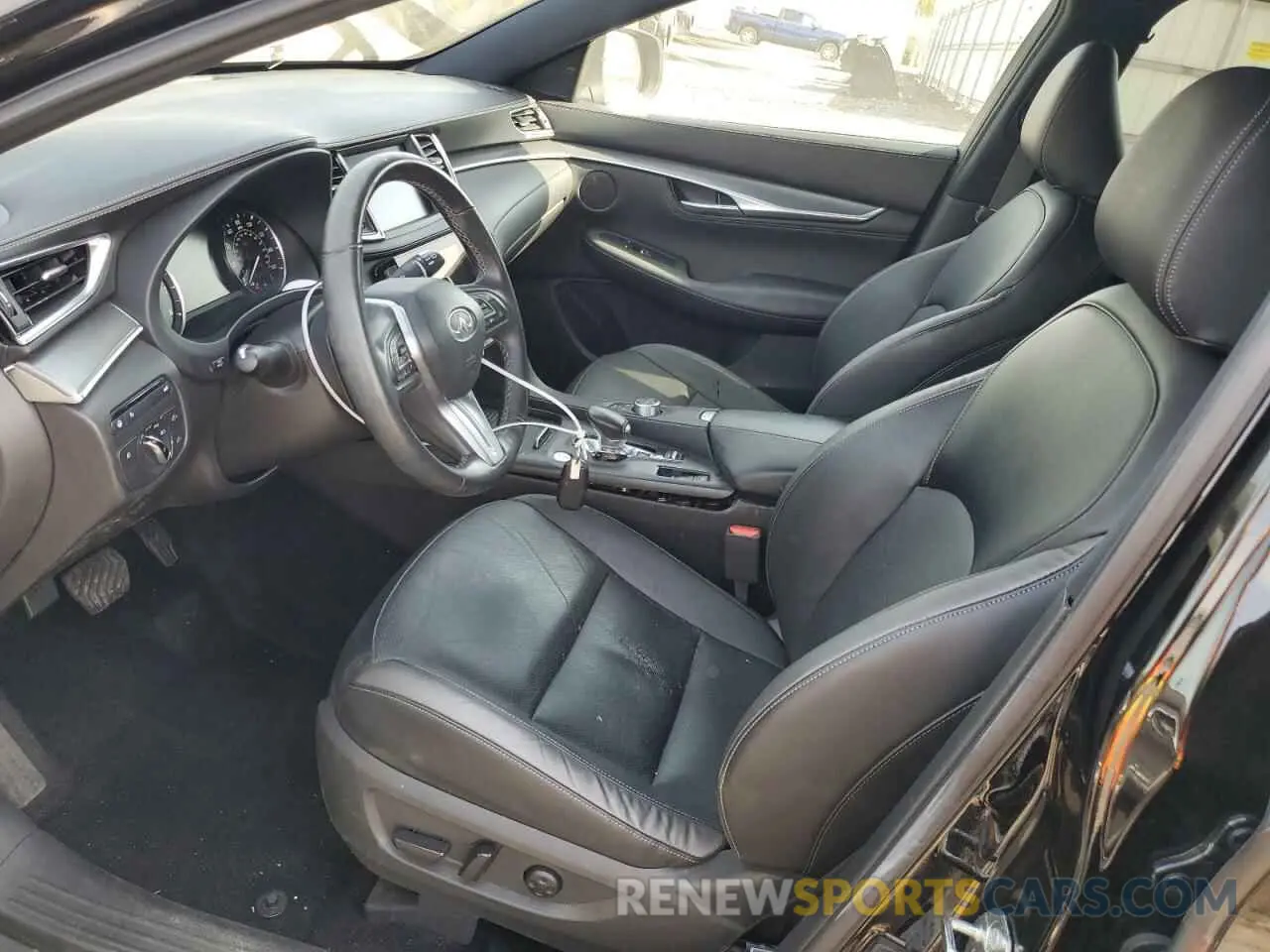 7 Photograph of a damaged car 3PCAJ5JR8PF104050 INFINITI QX55 LUXE 2023