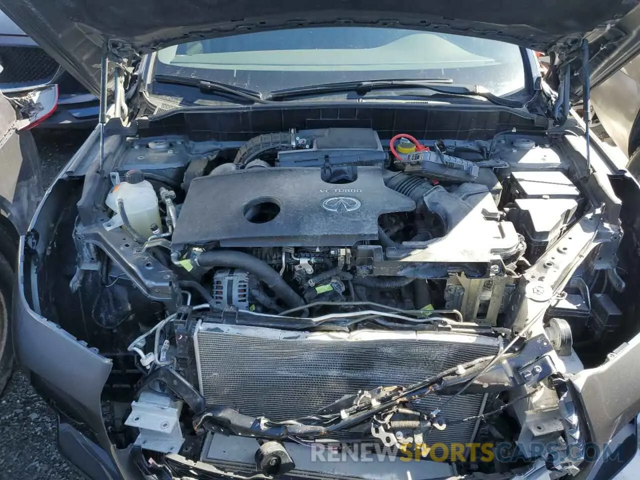 12 Photograph of a damaged car 3PCAJ5JR9PF118376 INFINITI QX55 LUXE 2023