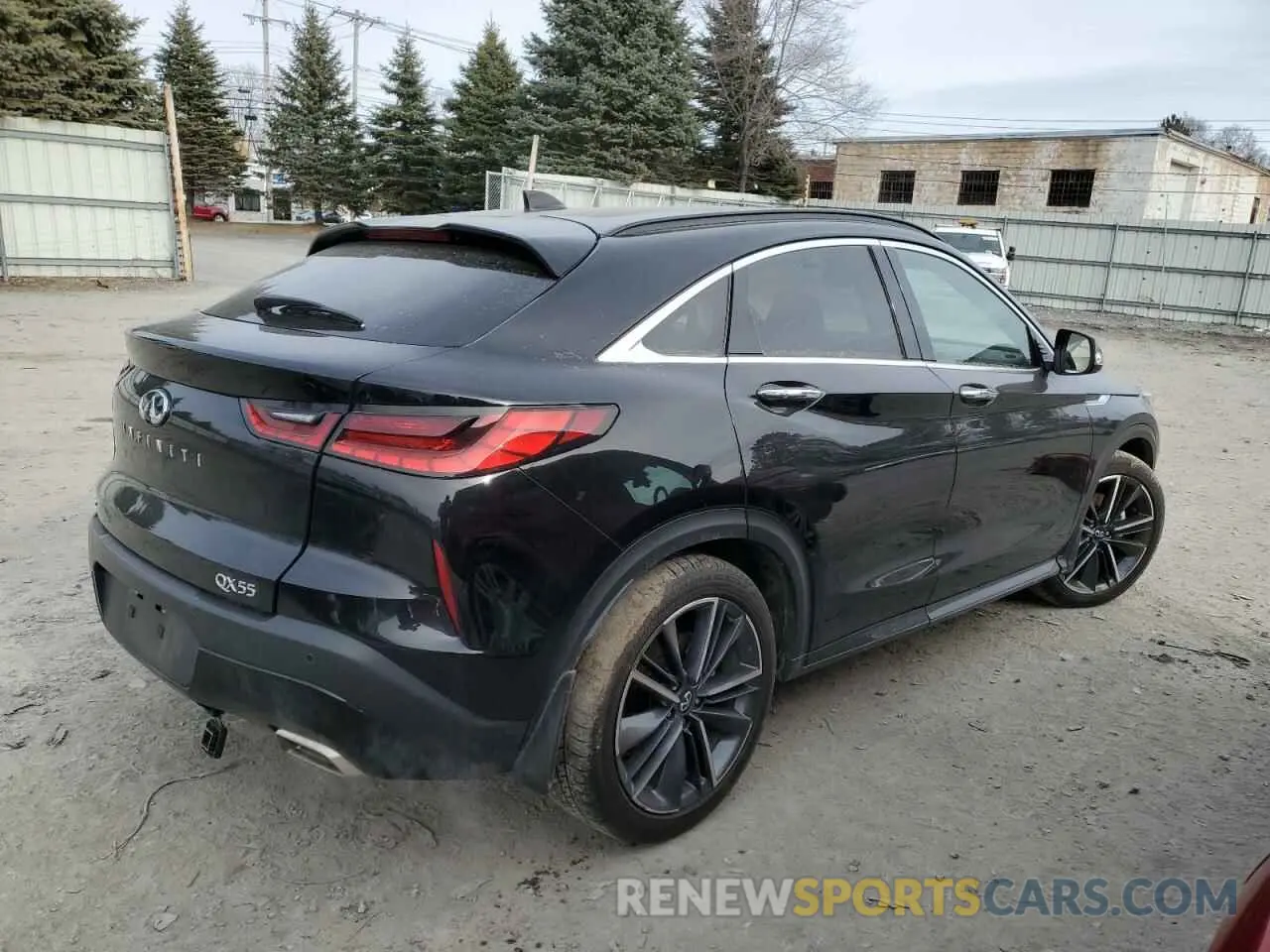 3 Photograph of a damaged car 3PCAJ5JR5RF110911 INFINITI QX55 LUXE 2024