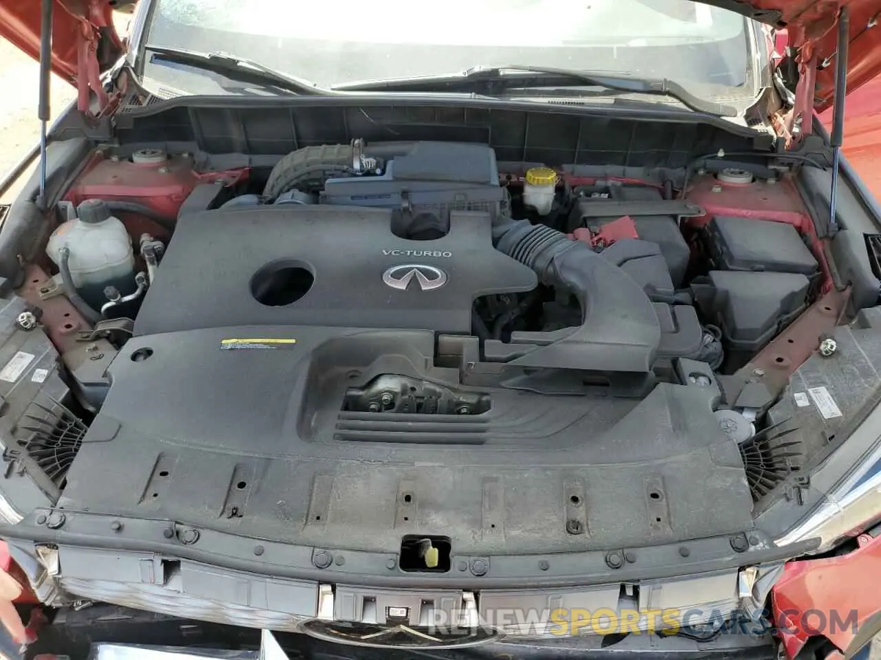 12 Photograph of a damaged car 3PCAJ5L31NF104767 INFINITI QX55 SENSO 2022