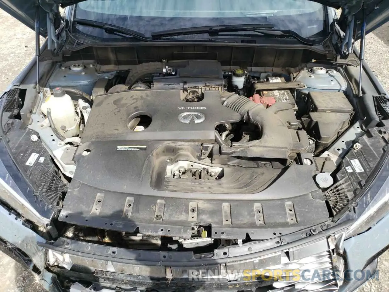 11 Photograph of a damaged car 3PCAJ5L32NF102462 INFINITI QX55 SENSO 2022