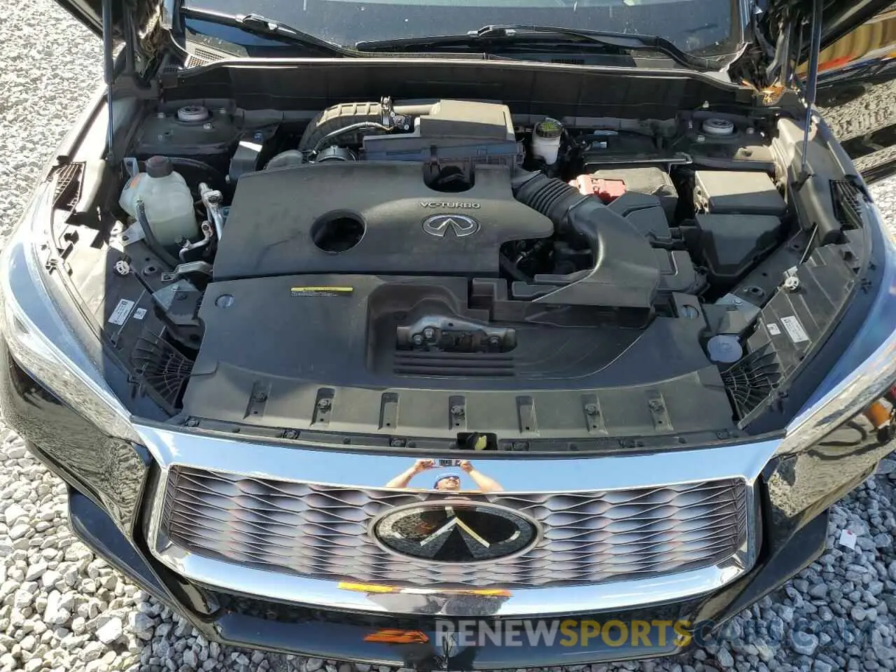 12 Photograph of a damaged car 3PCAJ5L39NF101440 INFINITI QX55 SENSO 2022