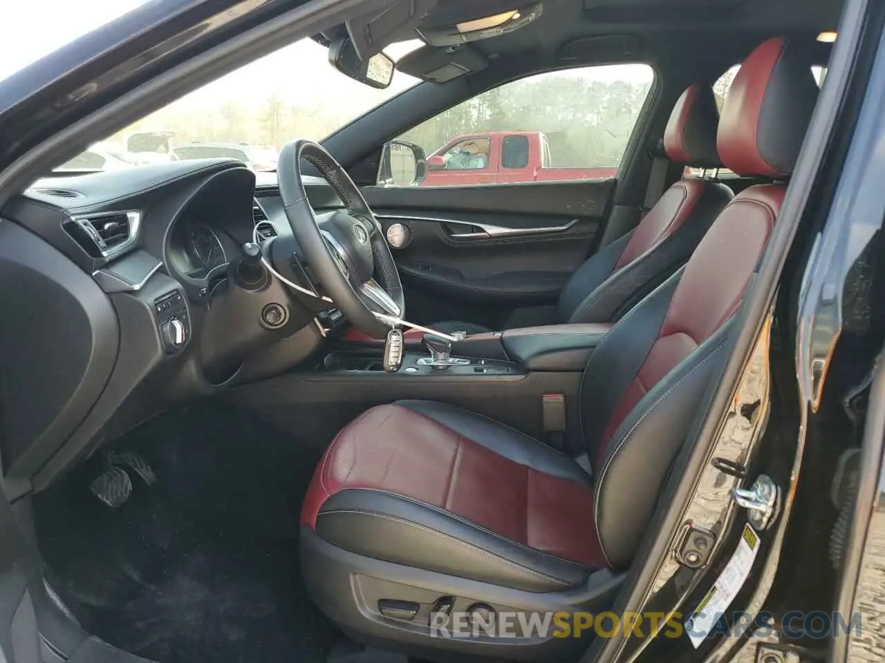7 Photograph of a damaged car 3PCAJ5L39NF101440 INFINITI QX55 SENSO 2022