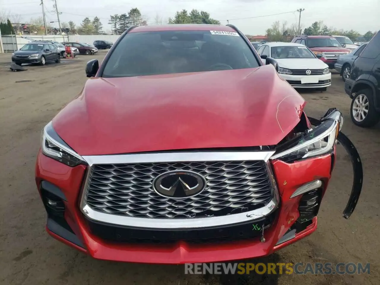 5 Photograph of a damaged car 3PCAJ5LR0PF114889 INFINITI QX55 SENSO 2023