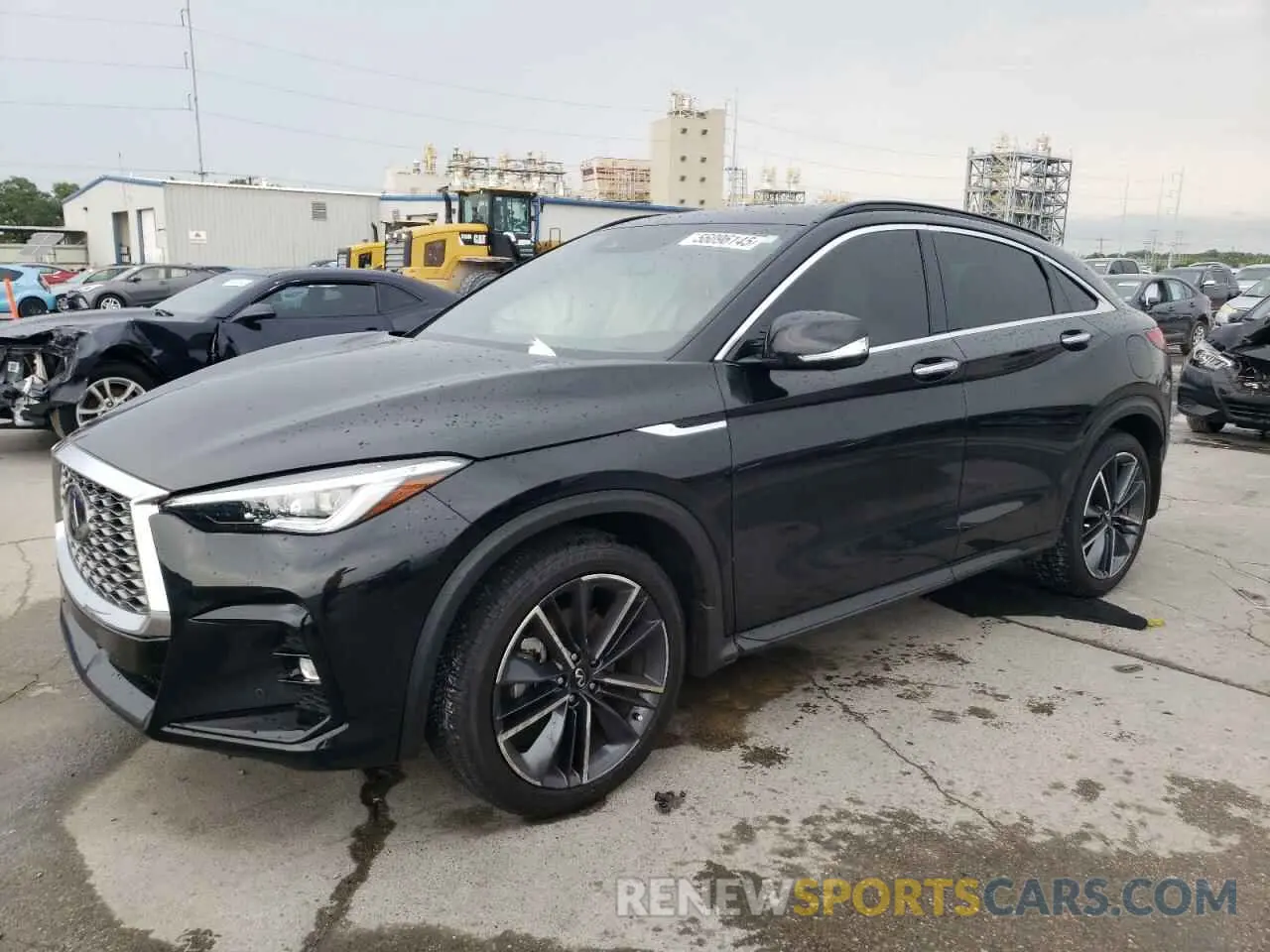 1 Photograph of a damaged car 3PCAJ5LR0PF124791 INFINITI QX55 SENSO 2023