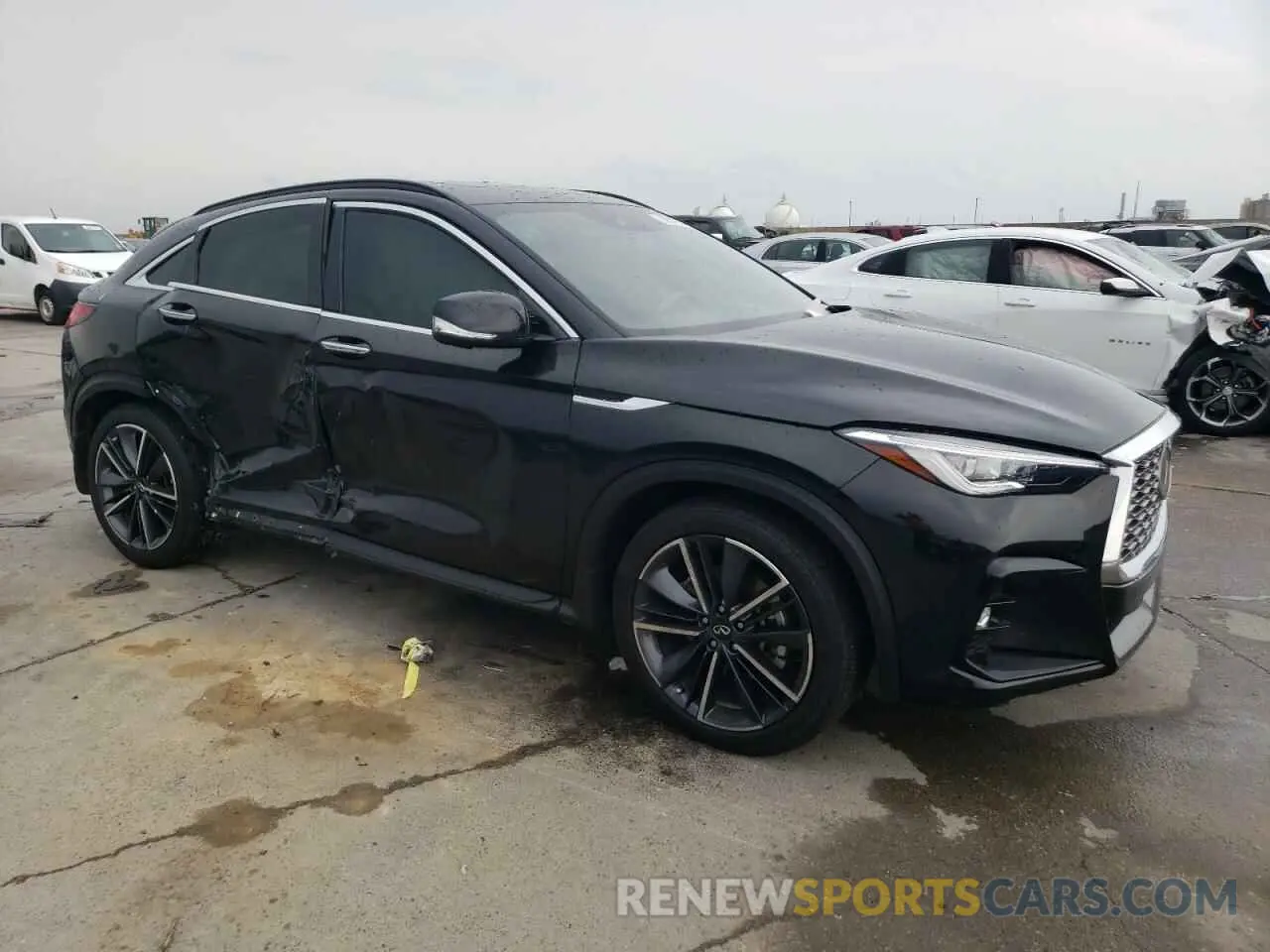 4 Photograph of a damaged car 3PCAJ5LR0PF124791 INFINITI QX55 SENSO 2023
