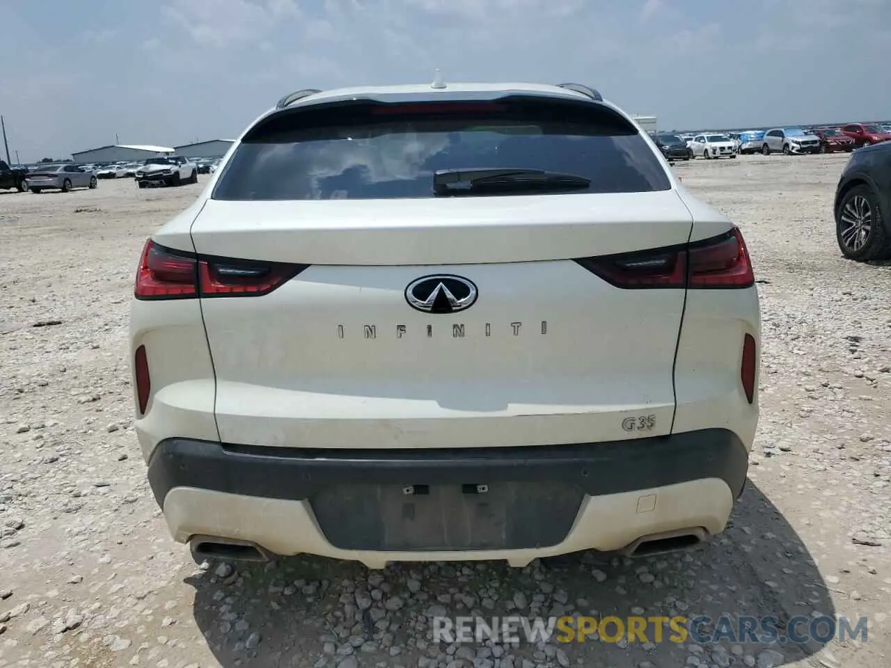 6 Photograph of a damaged car 3PCAJ5LR6PF100981 INFINITI QX55 SENSO 2023