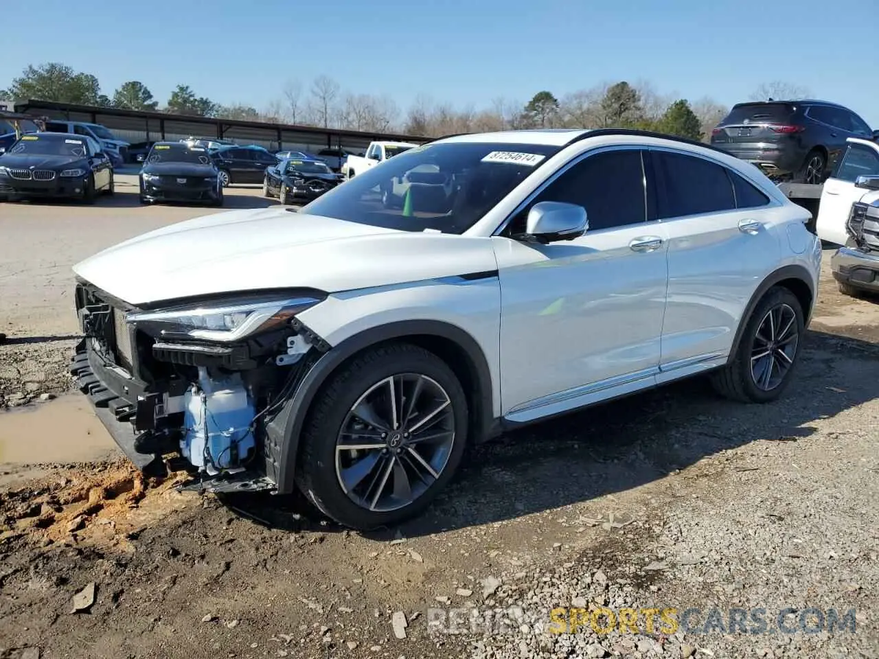 1 Photograph of a damaged car 3PCAJ5LR7RF112348 INFINITI QX55 SENSO 2024
