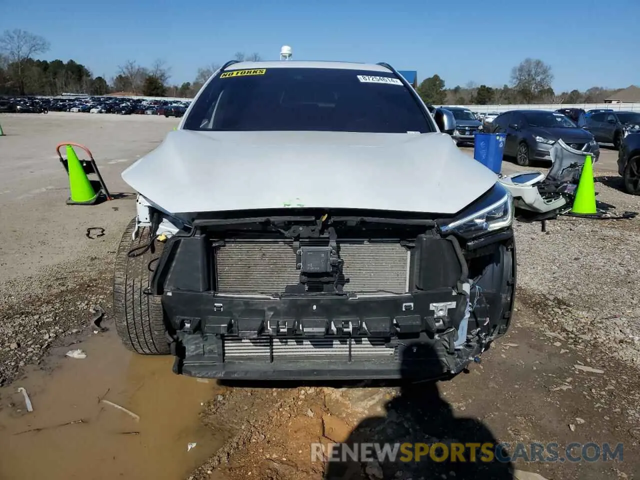 5 Photograph of a damaged car 3PCAJ5LR7RF112348 INFINITI QX55 SENSO 2024