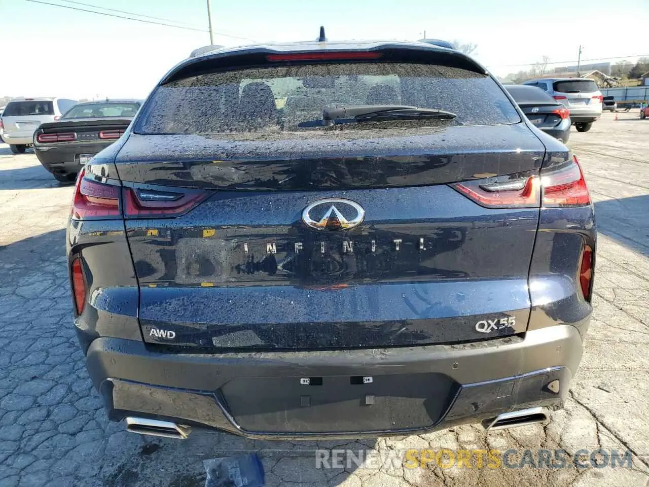 6 Photograph of a damaged car 3PCAJ5LR8SF106435 INFINITI QX55 SENSO 2025
