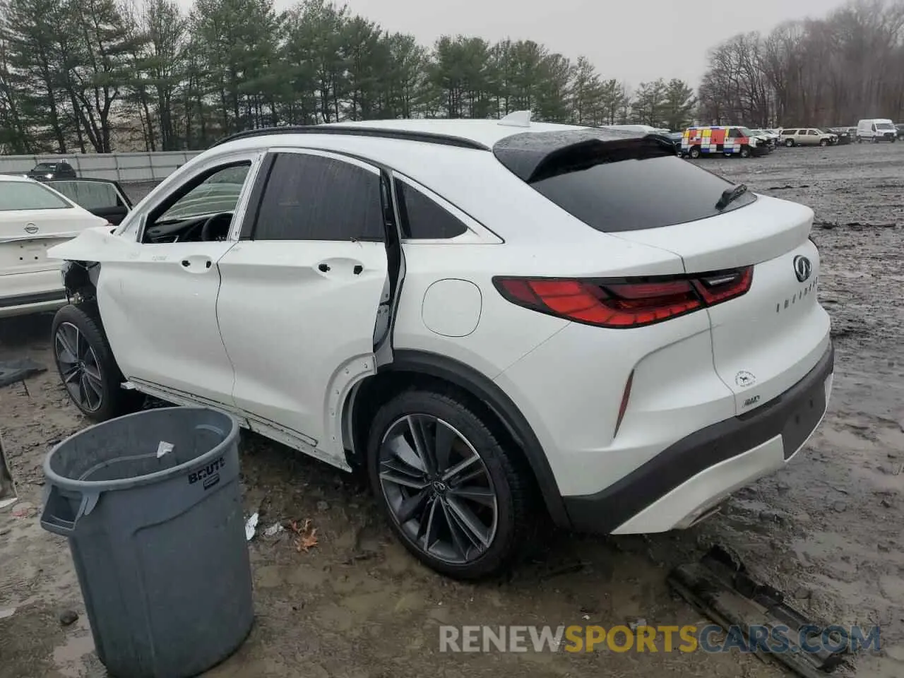 2 Photograph of a damaged car 3PCAJ5LR9SF100305 INFINITI QX55 SENSO 2025