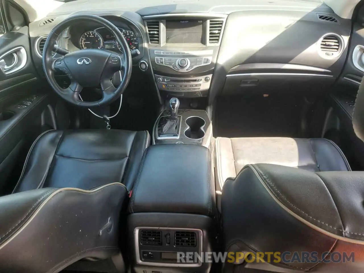 8 Photograph of a damaged car 5N1DL0MM0KC508181 INFINITI QX60 2019