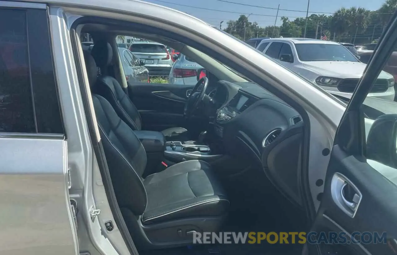 5 Photograph of a damaged car 5N1DL0MM0KC557428 INFINITI QX60 2019