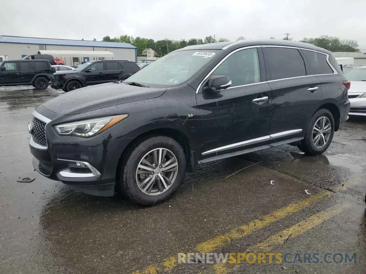 1 Photograph of a damaged car 5N1DL0MM1KC509940 INFINITI QX60 2019