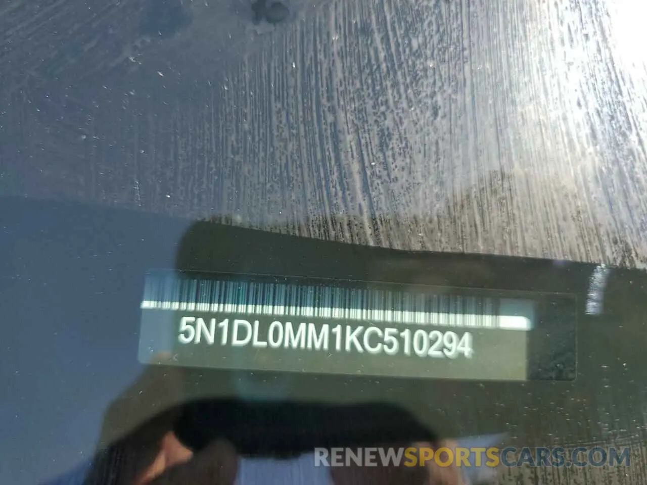 13 Photograph of a damaged car 5N1DL0MM1KC510294 INFINITI QX60 2019