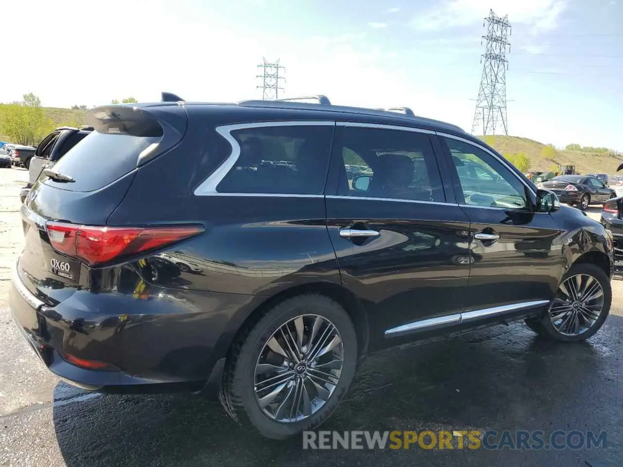 3 Photograph of a damaged car 5N1DL0MM1KC510294 INFINITI QX60 2019
