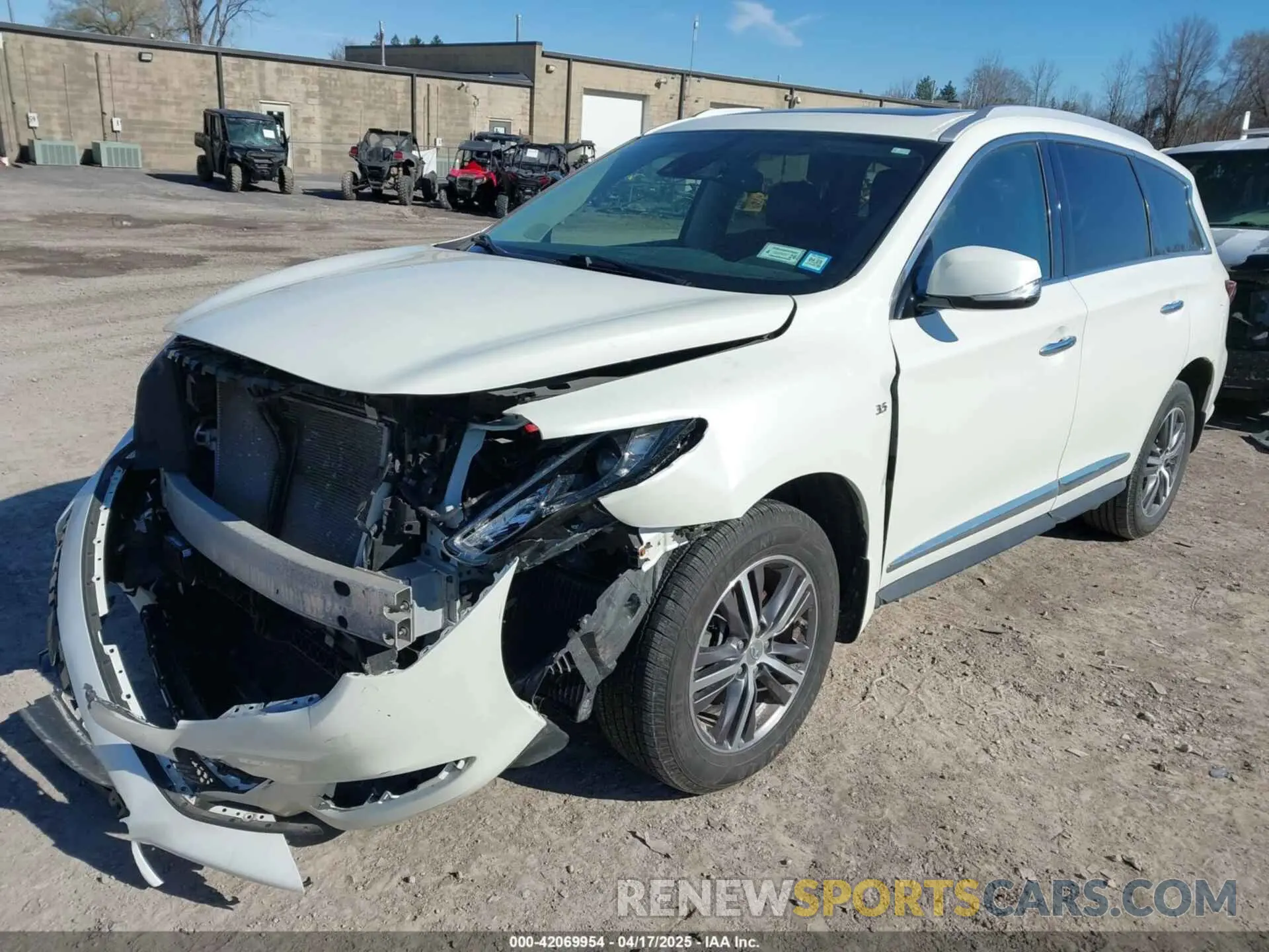 6 Photograph of a damaged car 5N1DL0MM1KC514667 INFINITI QX60 2019