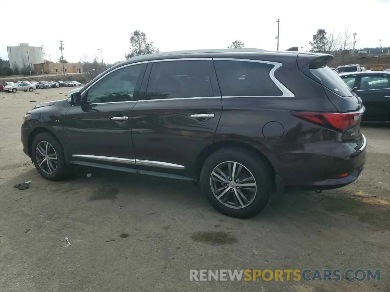 2 Photograph of a damaged car 5N1DL0MM1KC517147 INFINITI QX60 2019