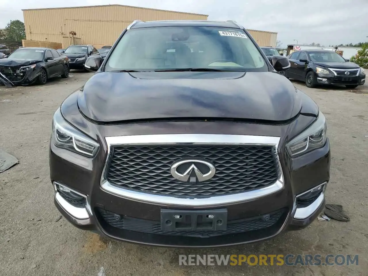 5 Photograph of a damaged car 5N1DL0MM1KC517147 INFINITI QX60 2019