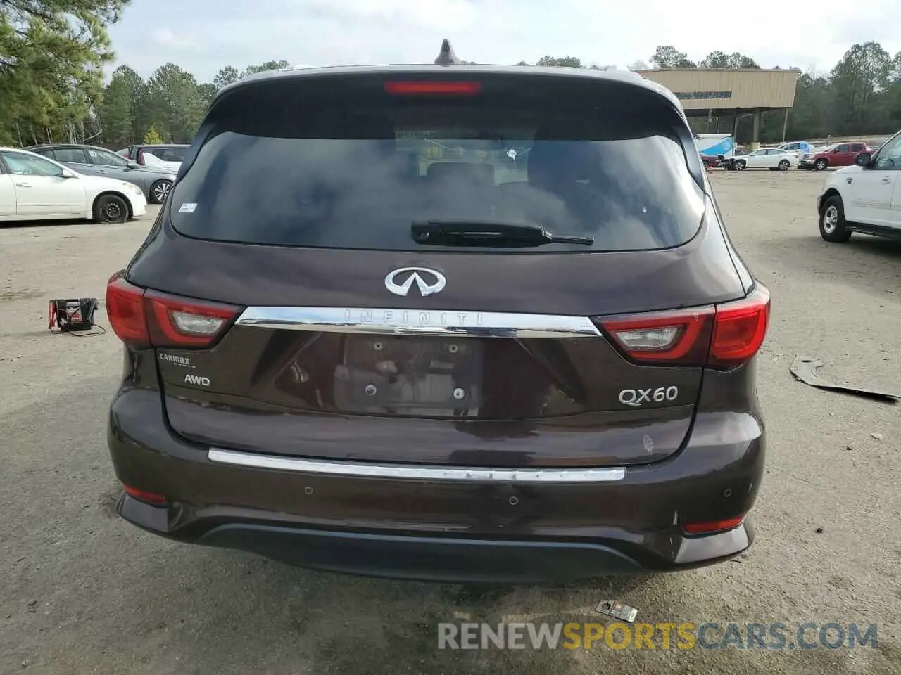 6 Photograph of a damaged car 5N1DL0MM1KC517147 INFINITI QX60 2019