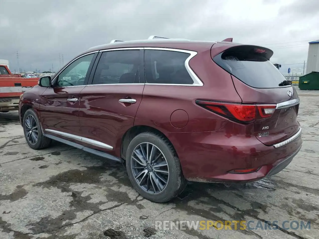 2 Photograph of a damaged car 5N1DL0MM1KC524115 INFINITI QX60 2019