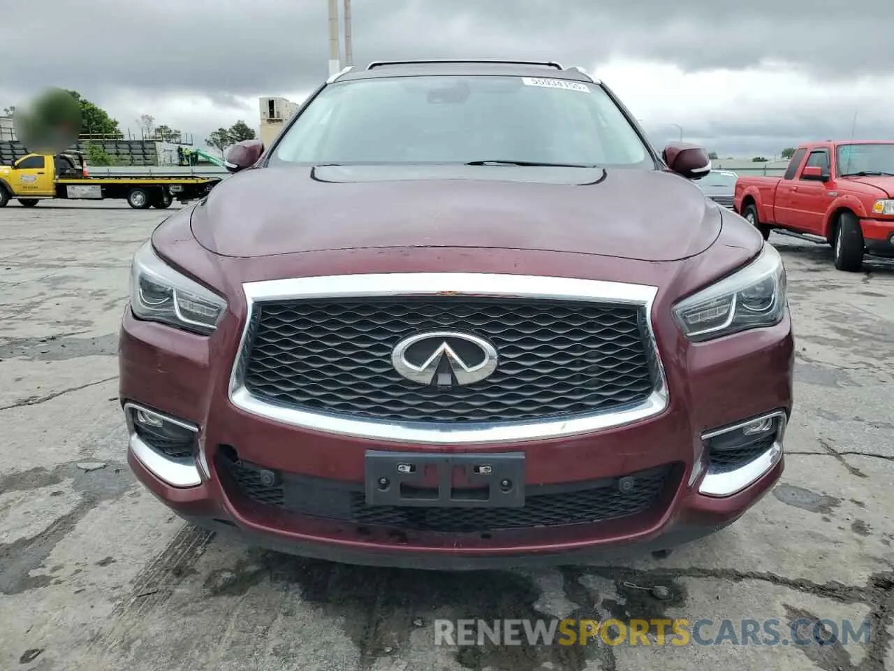5 Photograph of a damaged car 5N1DL0MM1KC524115 INFINITI QX60 2019