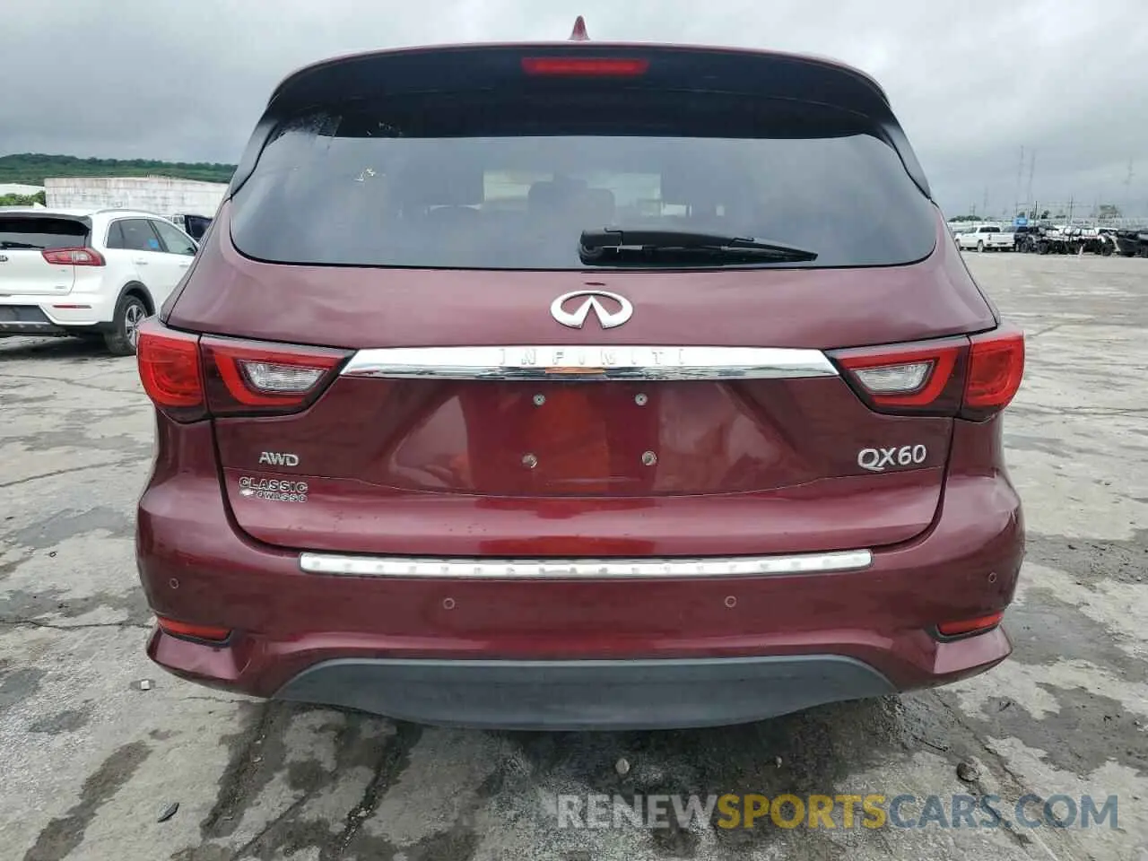 6 Photograph of a damaged car 5N1DL0MM1KC524115 INFINITI QX60 2019