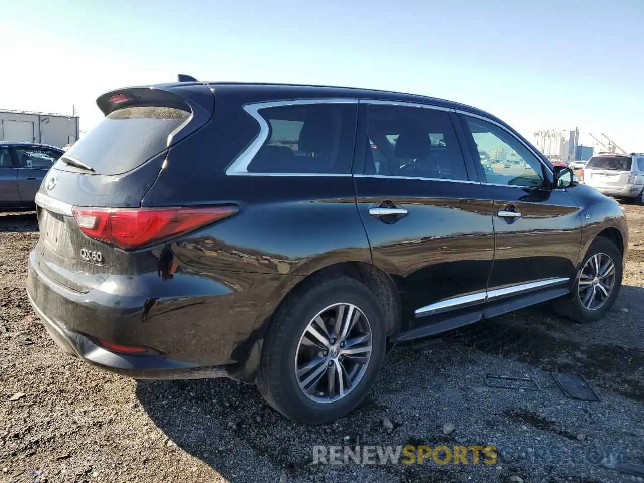 3 Photograph of a damaged car 5N1DL0MM1KC531565 INFINITI QX60 2019