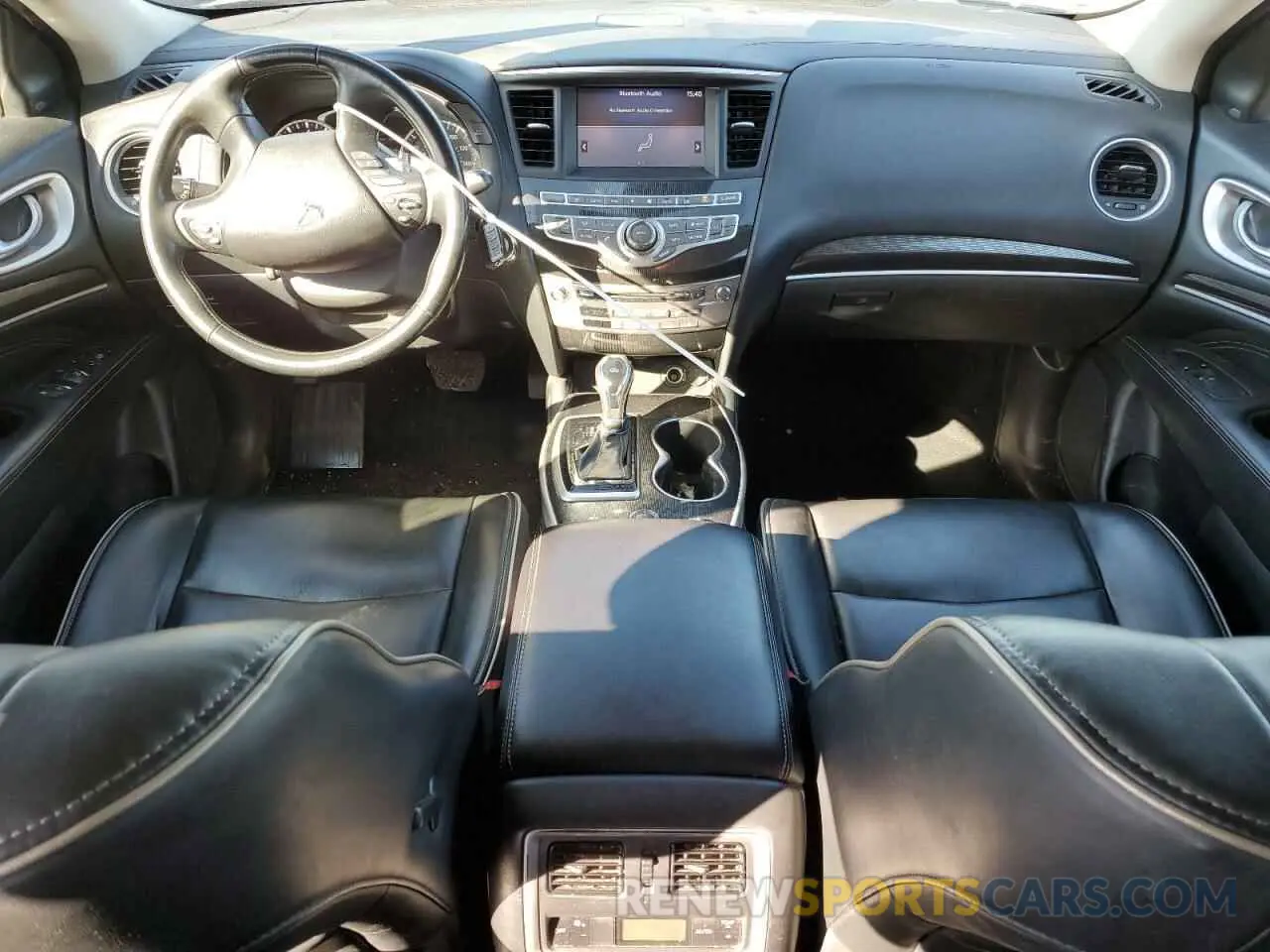 8 Photograph of a damaged car 5N1DL0MM1KC531565 INFINITI QX60 2019