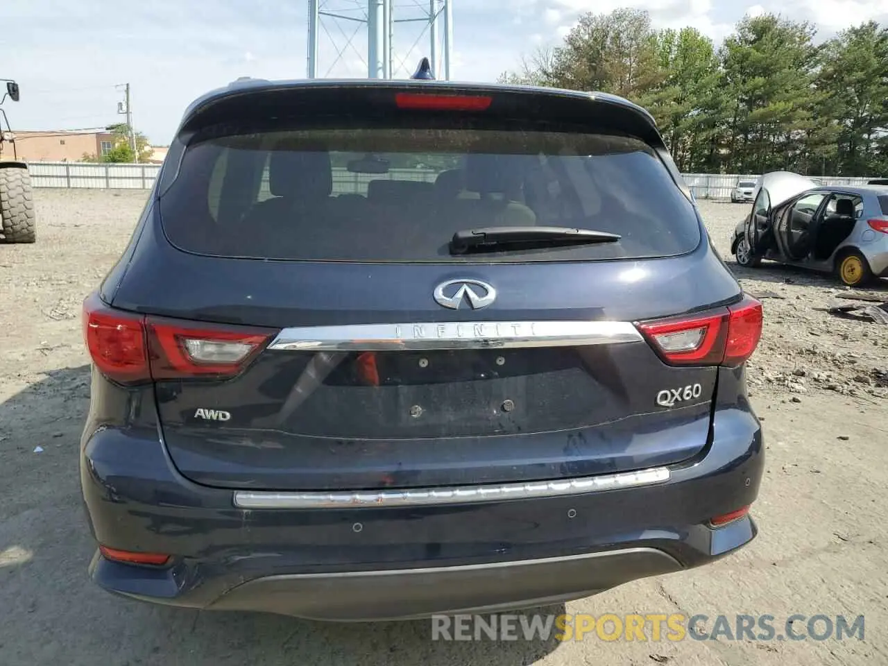 6 Photograph of a damaged car 5N1DL0MM1KC556515 INFINITI QX60 2019