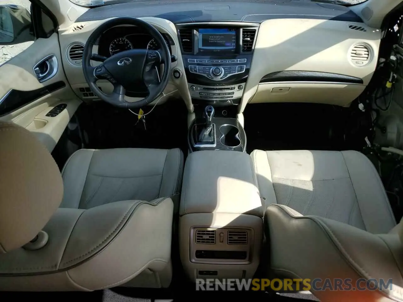 8 Photograph of a damaged car 5N1DL0MM1KC556515 INFINITI QX60 2019