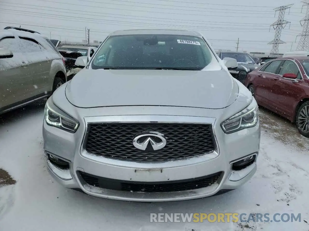 5 Photograph of a damaged car 5N1DL0MM1KC557907 INFINITI QX60 2019