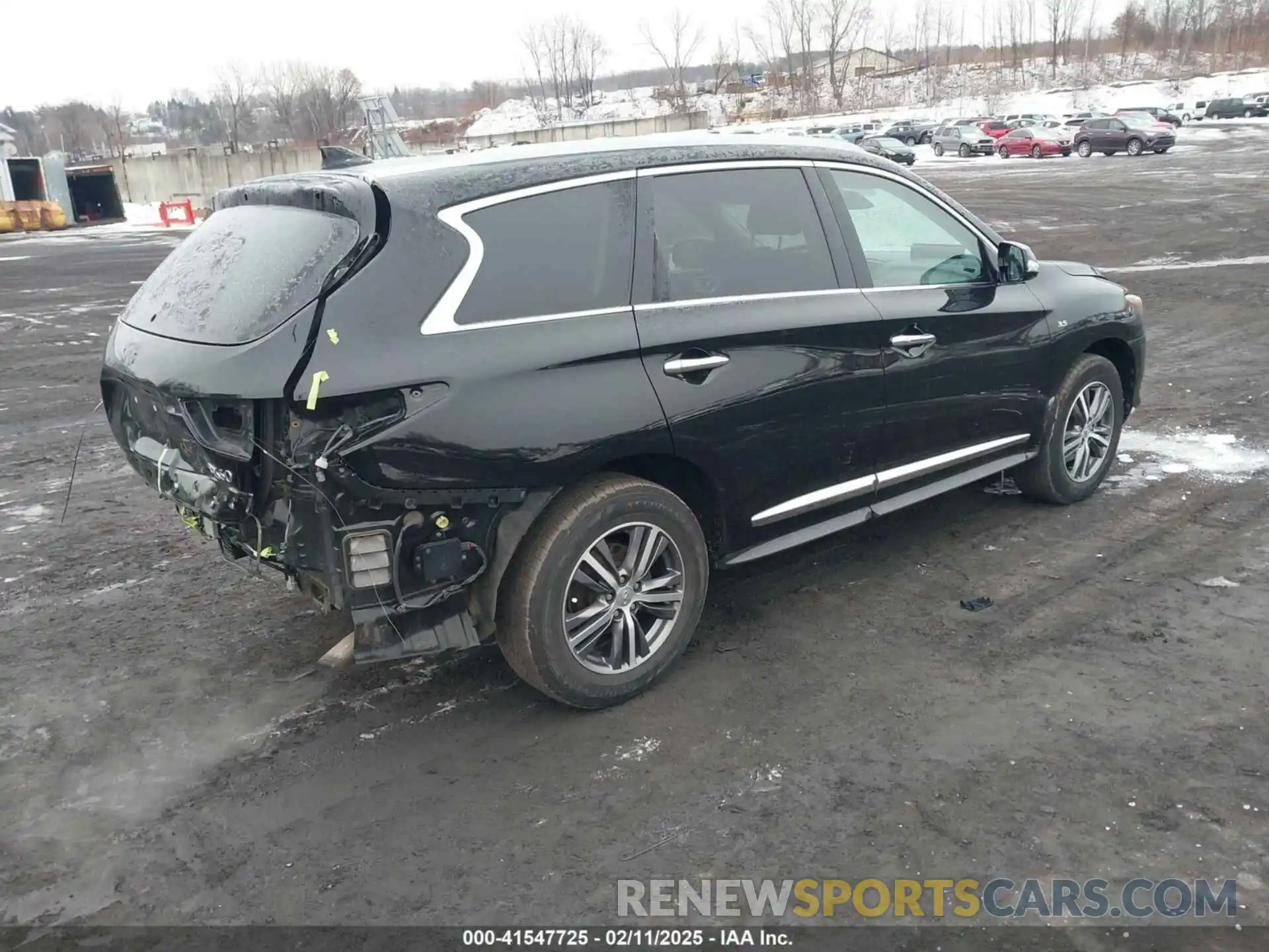 4 Photograph of a damaged car 5N1DL0MM1KC564419 INFINITI QX60 2019