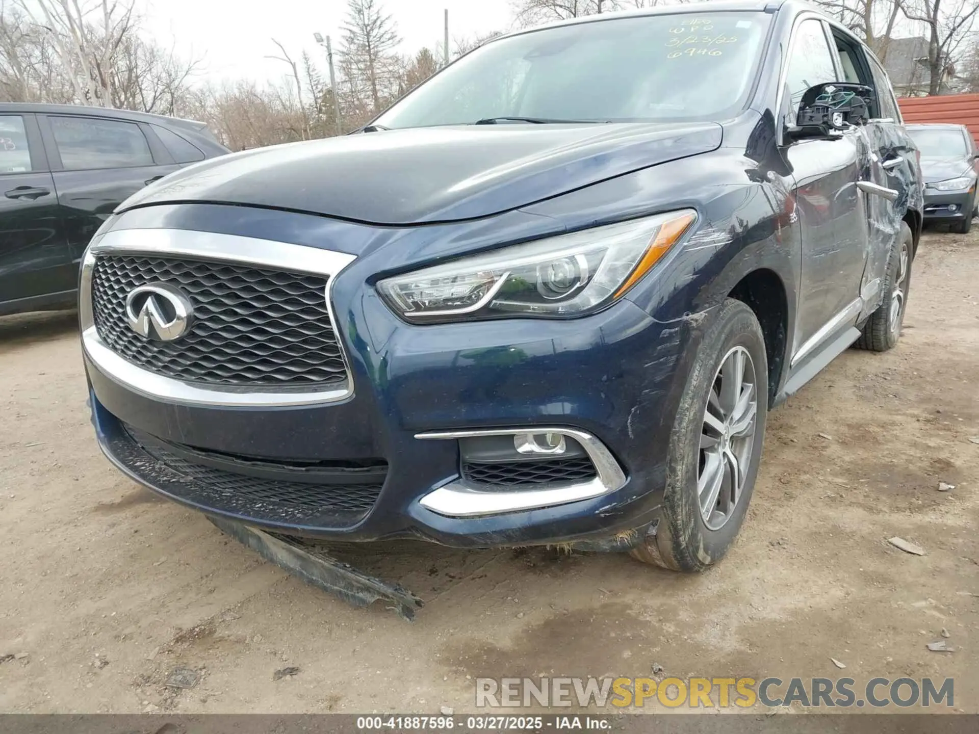 6 Photograph of a damaged car 5N1DL0MM1KC566946 INFINITI QX60 2019