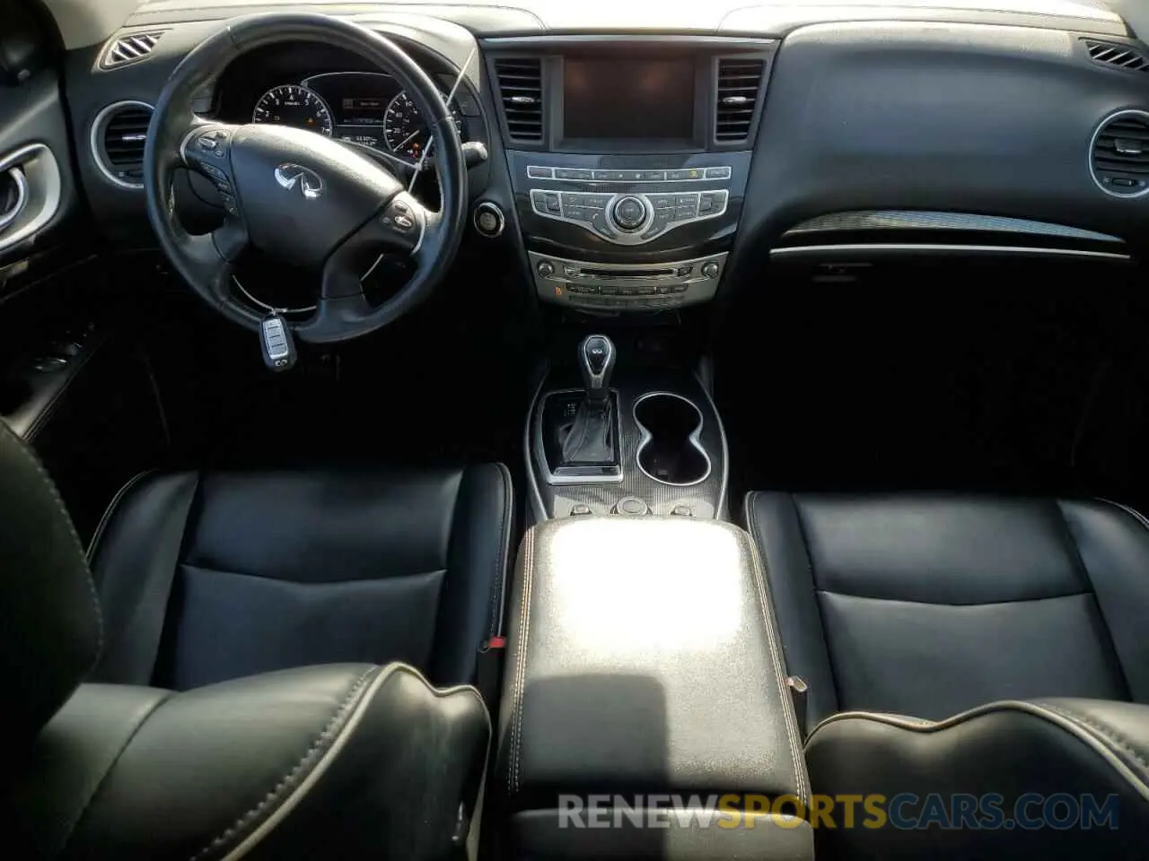 8 Photograph of a damaged car 5N1DL0MM1KC569863 INFINITI QX60 2019