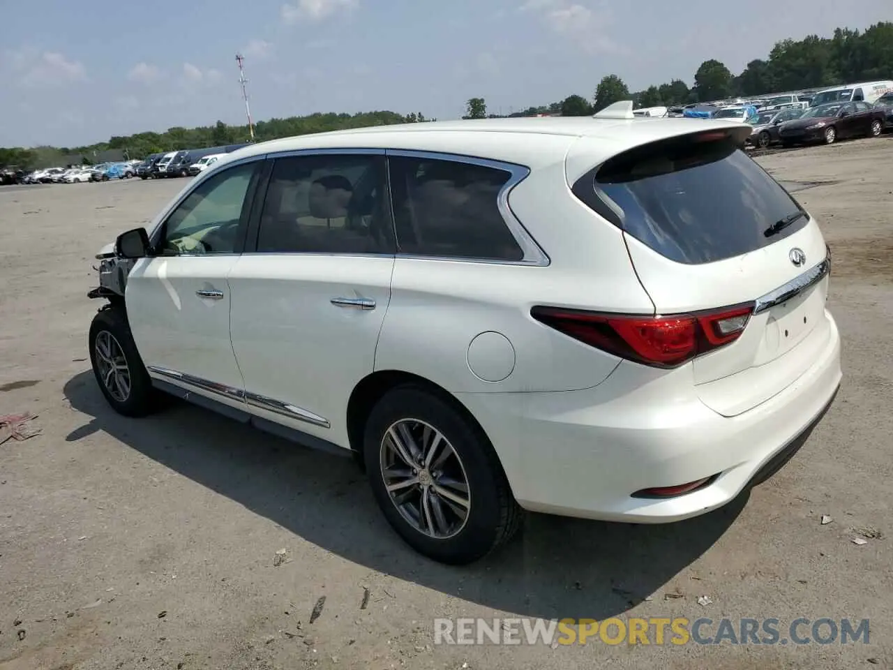 2 Photograph of a damaged car 5N1DL0MM2KC513771 INFINITI QX60 2019