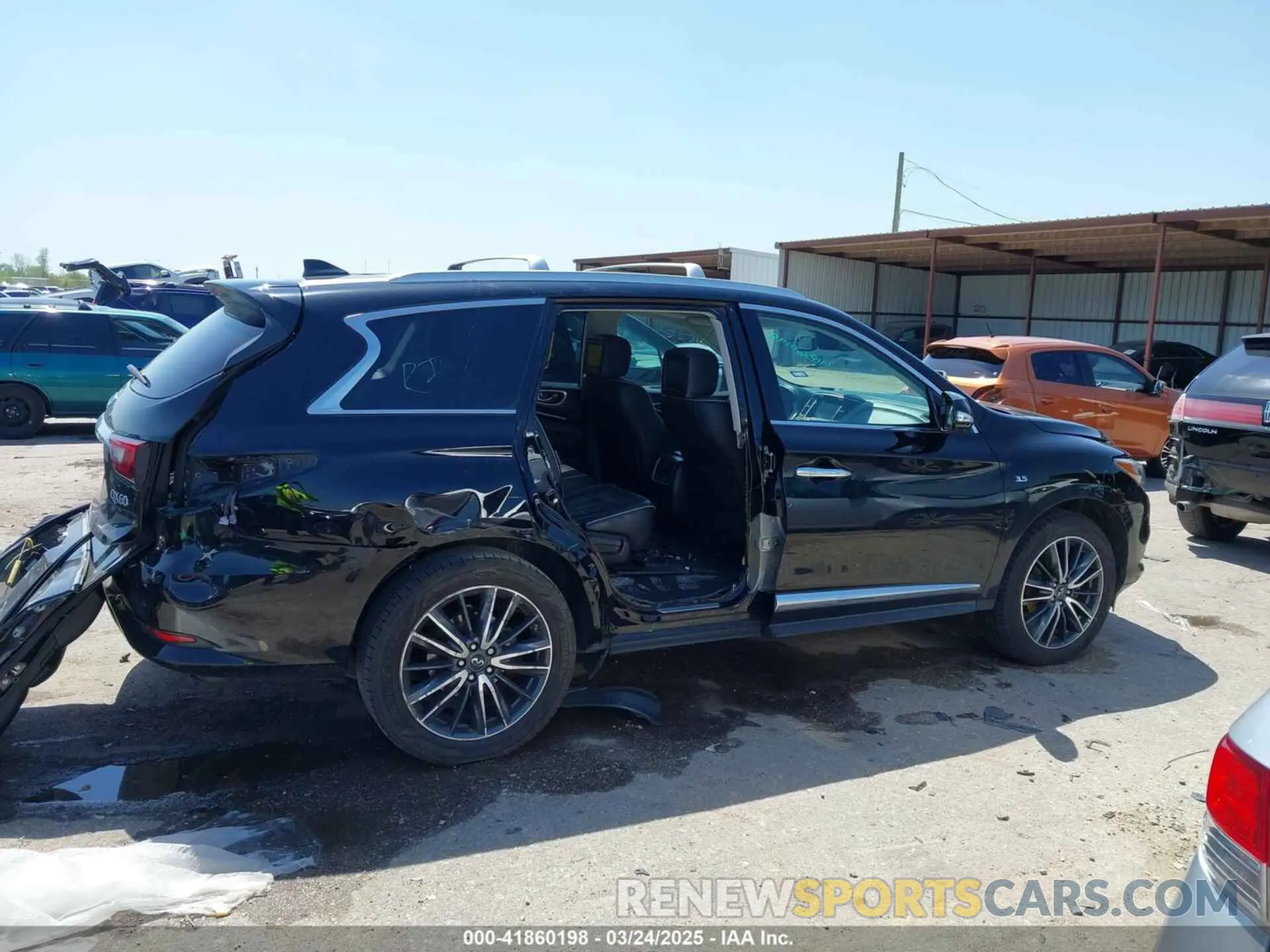 14 Photograph of a damaged car 5N1DL0MM2KC516363 INFINITI QX60 2019