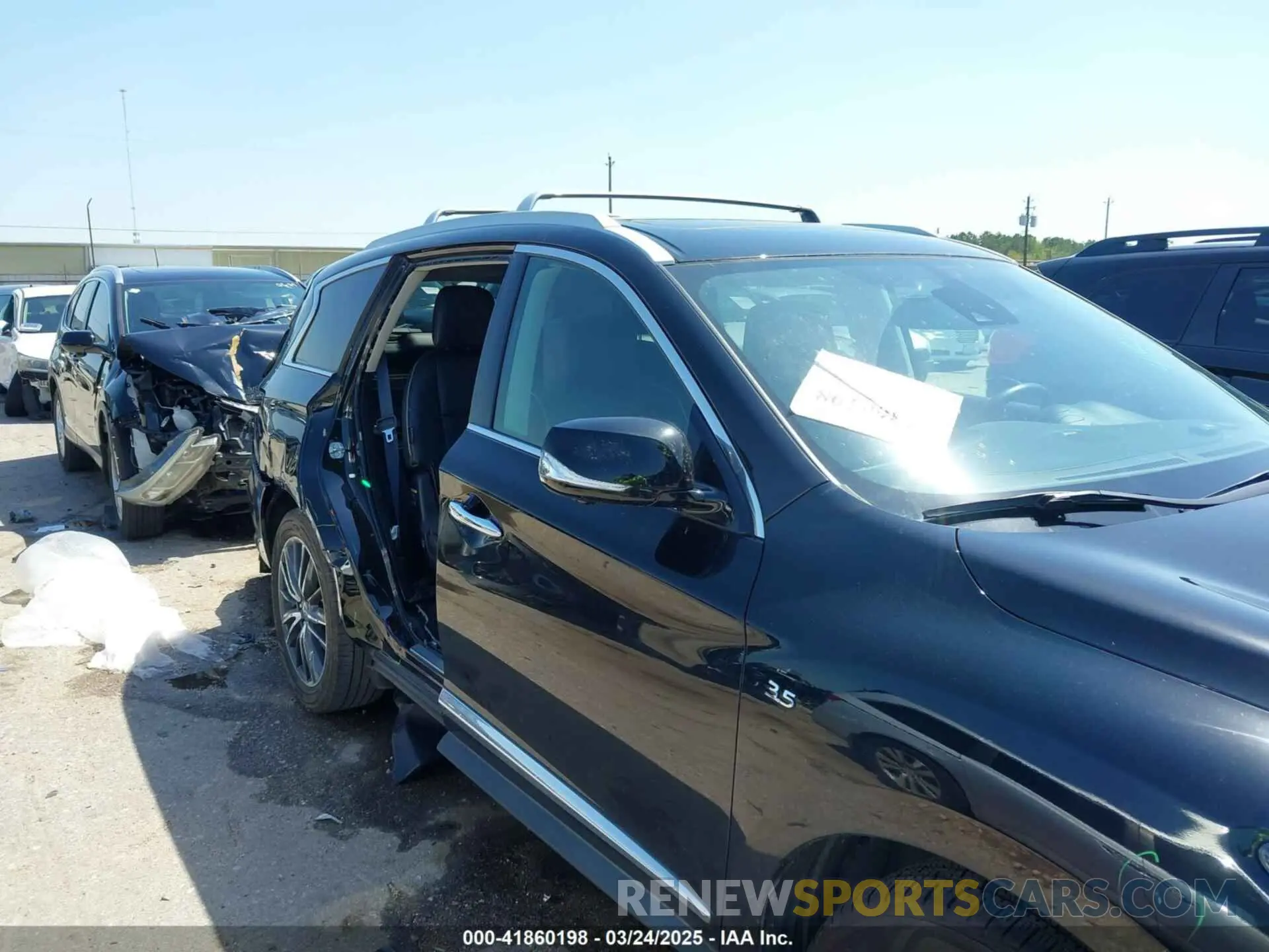 6 Photograph of a damaged car 5N1DL0MM2KC516363 INFINITI QX60 2019