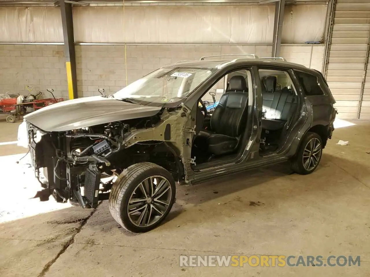 1 Photograph of a damaged car 5N1DL0MM2KC519764 INFINITI QX60 2019