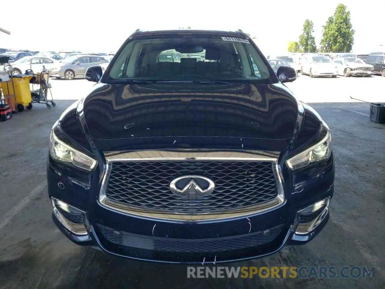 5 Photograph of a damaged car 5N1DL0MM2KC527346 INFINITI QX60 2019
