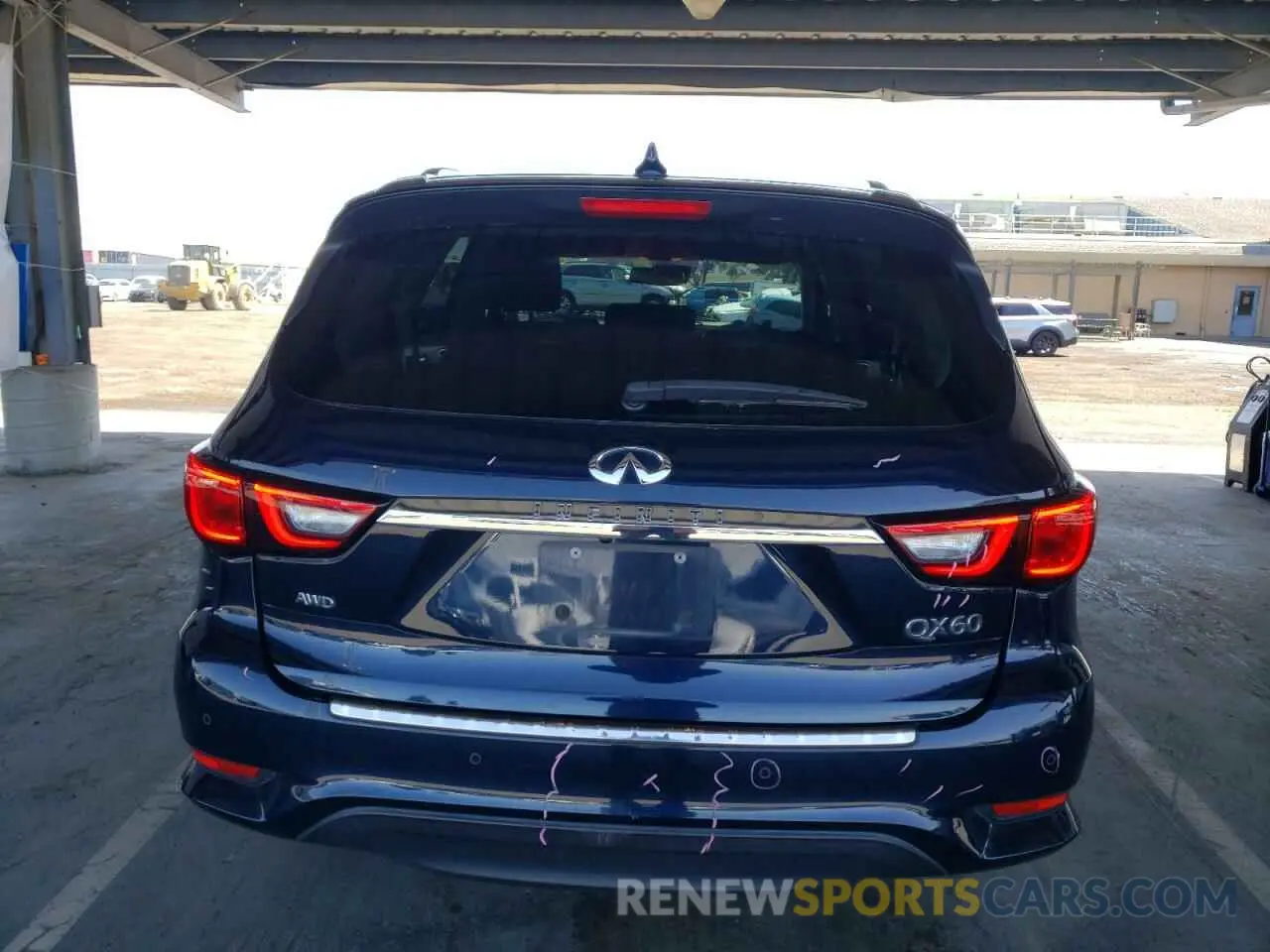 6 Photograph of a damaged car 5N1DL0MM2KC527346 INFINITI QX60 2019