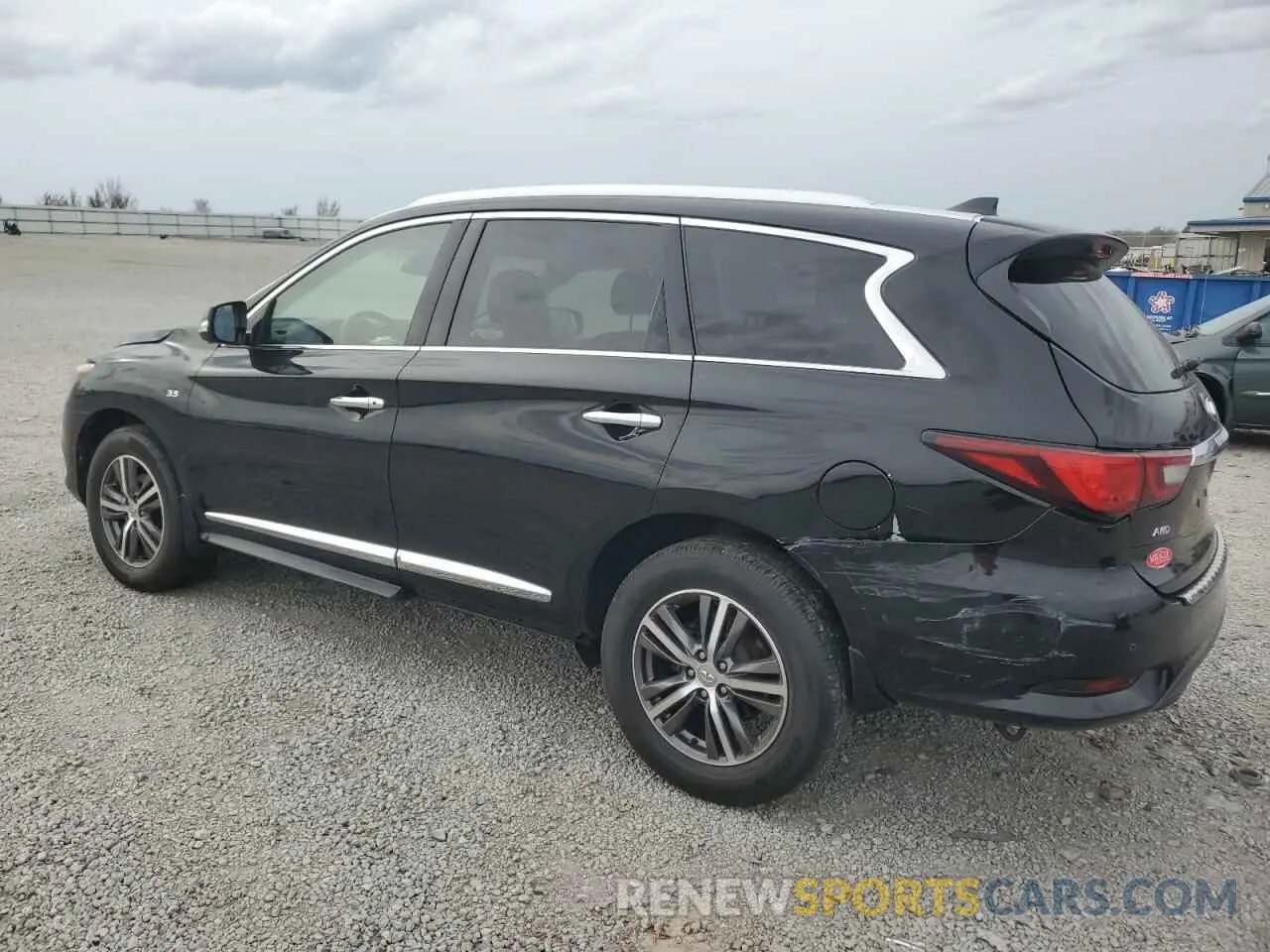 2 Photograph of a damaged car 5N1DL0MM2KC555163 INFINITI QX60 2019