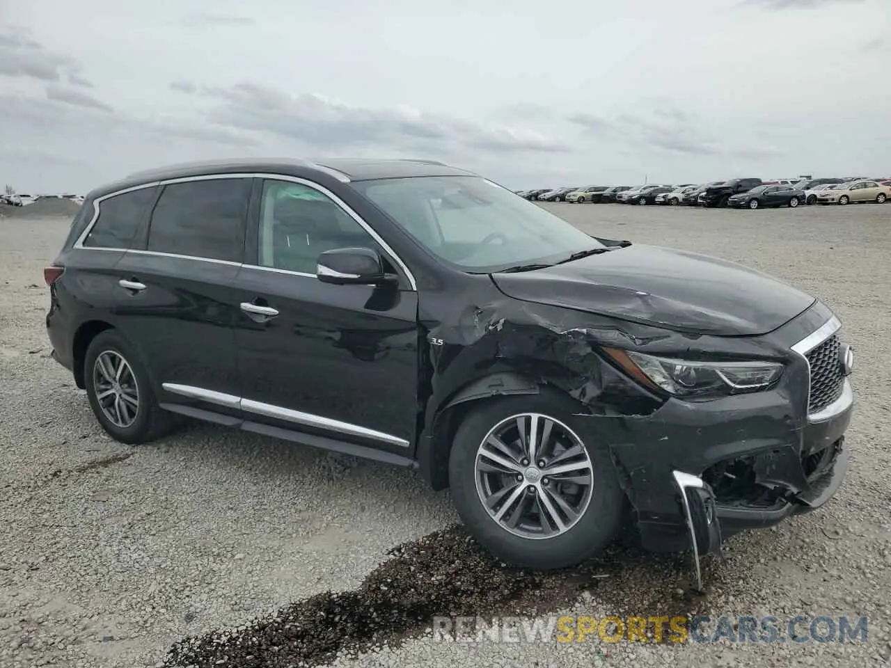 4 Photograph of a damaged car 5N1DL0MM2KC555163 INFINITI QX60 2019